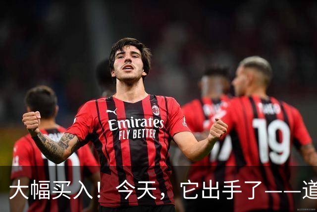 大幅买入！今天，它出手了——道达投资手记