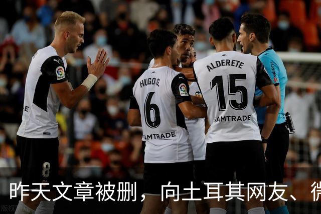 昨天文章被删，向土耳其网友、微信公众号及全体读者郑重道歉！