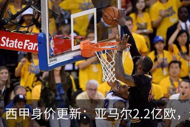 西甲身价更新：亚马尔2.2亿欧，迪奥曼德1.2亿 维尼修斯跌至1.3亿